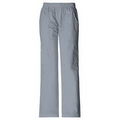 Cherokee Workwear Premium Core Stretch Mid-Rise Pull-On Cargo Pant
